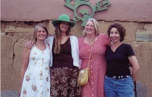 Four New Buffalo ladies, 2006. Suzie Creamcheese, Sandy, Peggi Sue and Kiva.